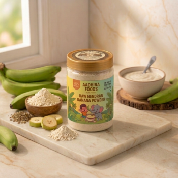 100% Organic Raw Nendran Banana Powder