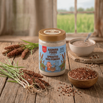 Organic Sprouted Ragi Powder for Babies & Adults